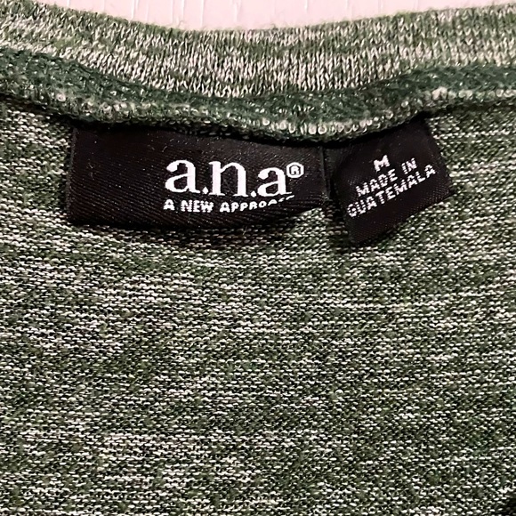 A.n.a Green Shirt - Picture 3 of 3